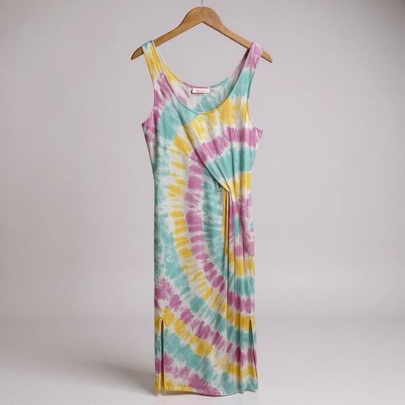 Ramy Brook Ashley Dress Tie Dye - Size Medium - Picture 1 of 7